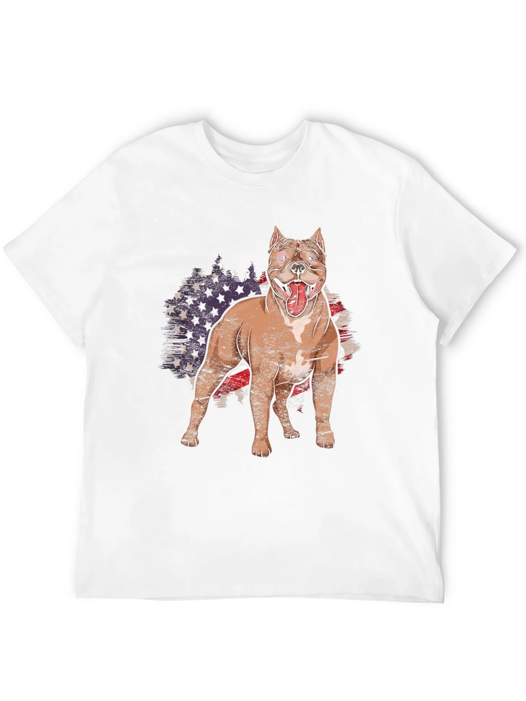 American Pitbull Dog Graphic Tee product image 11