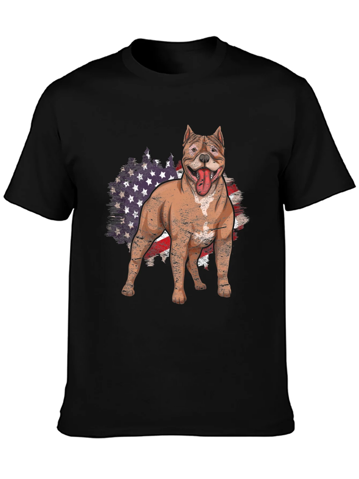 American Pitbull Dog Graphic Tee product image 3