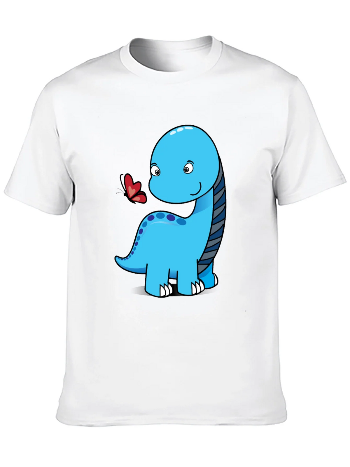 Cute Dinosaur Graphic Tee - Black Short Sleeve Shirt product image 9