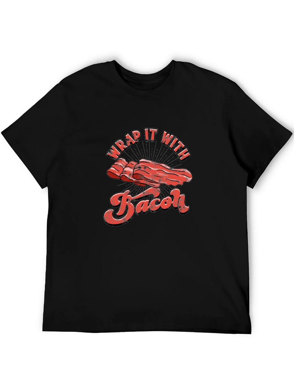Wrap It With Bacon Graphic T-Shirt product image 5