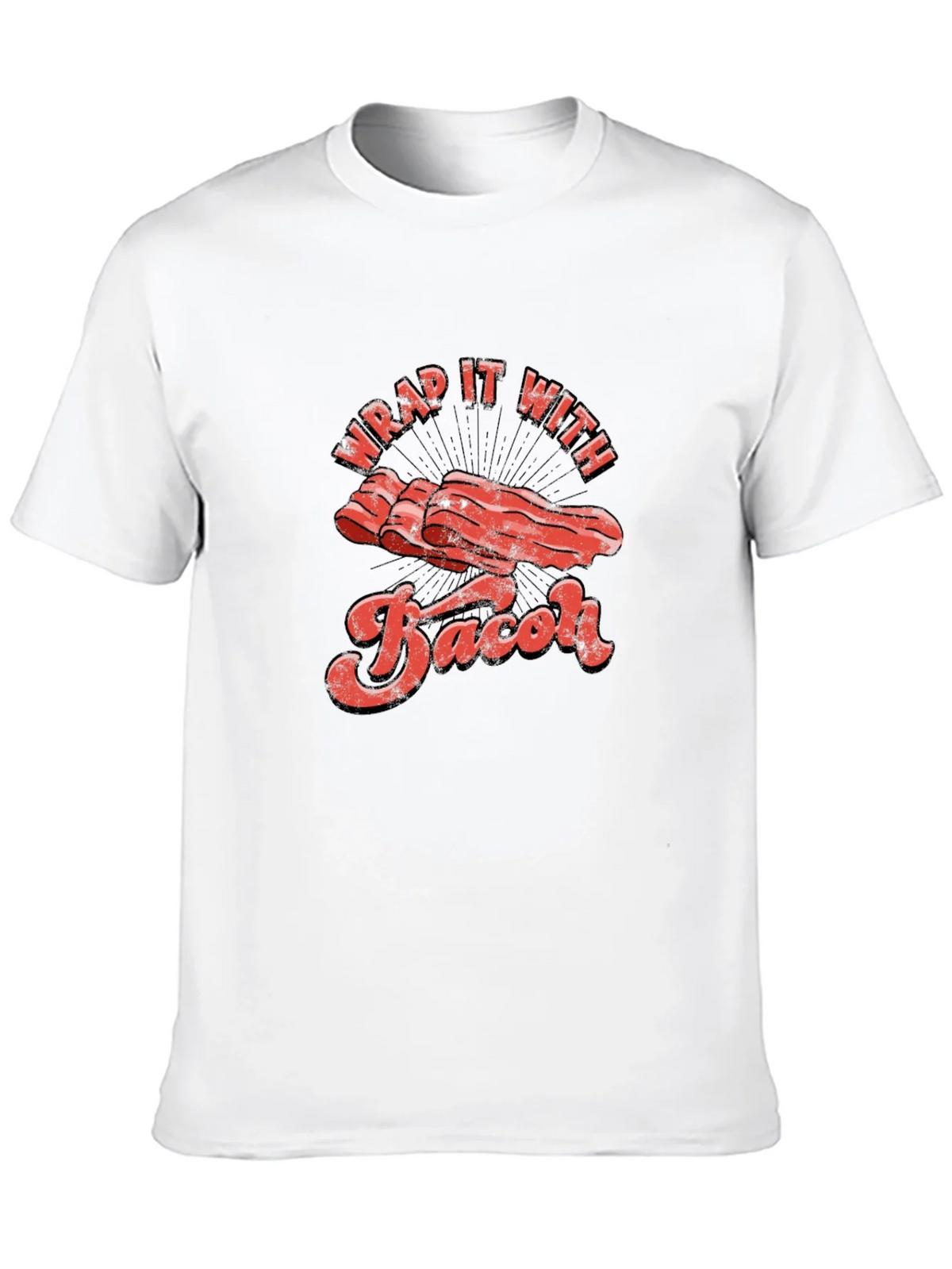 Wrap It With Bacon Graphic T-Shirt product image 9