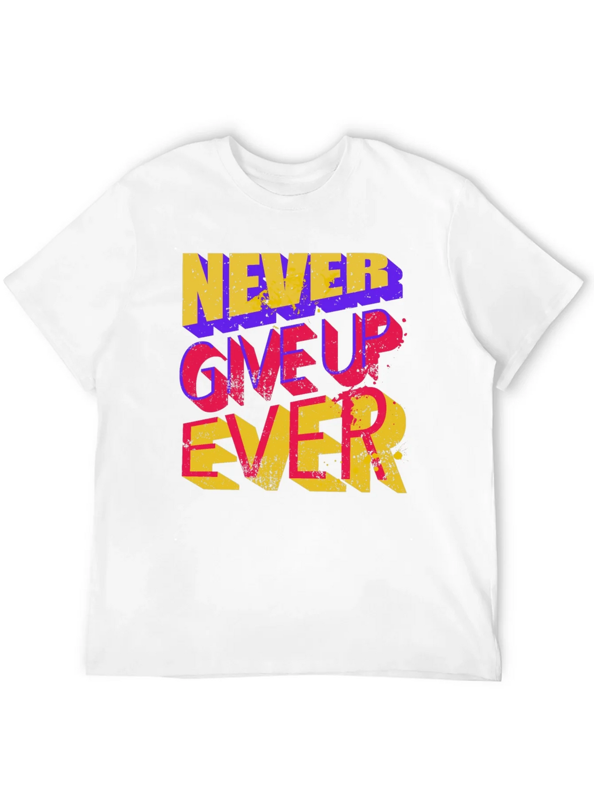 Never Give Up Ever Graphic Tee product image 11