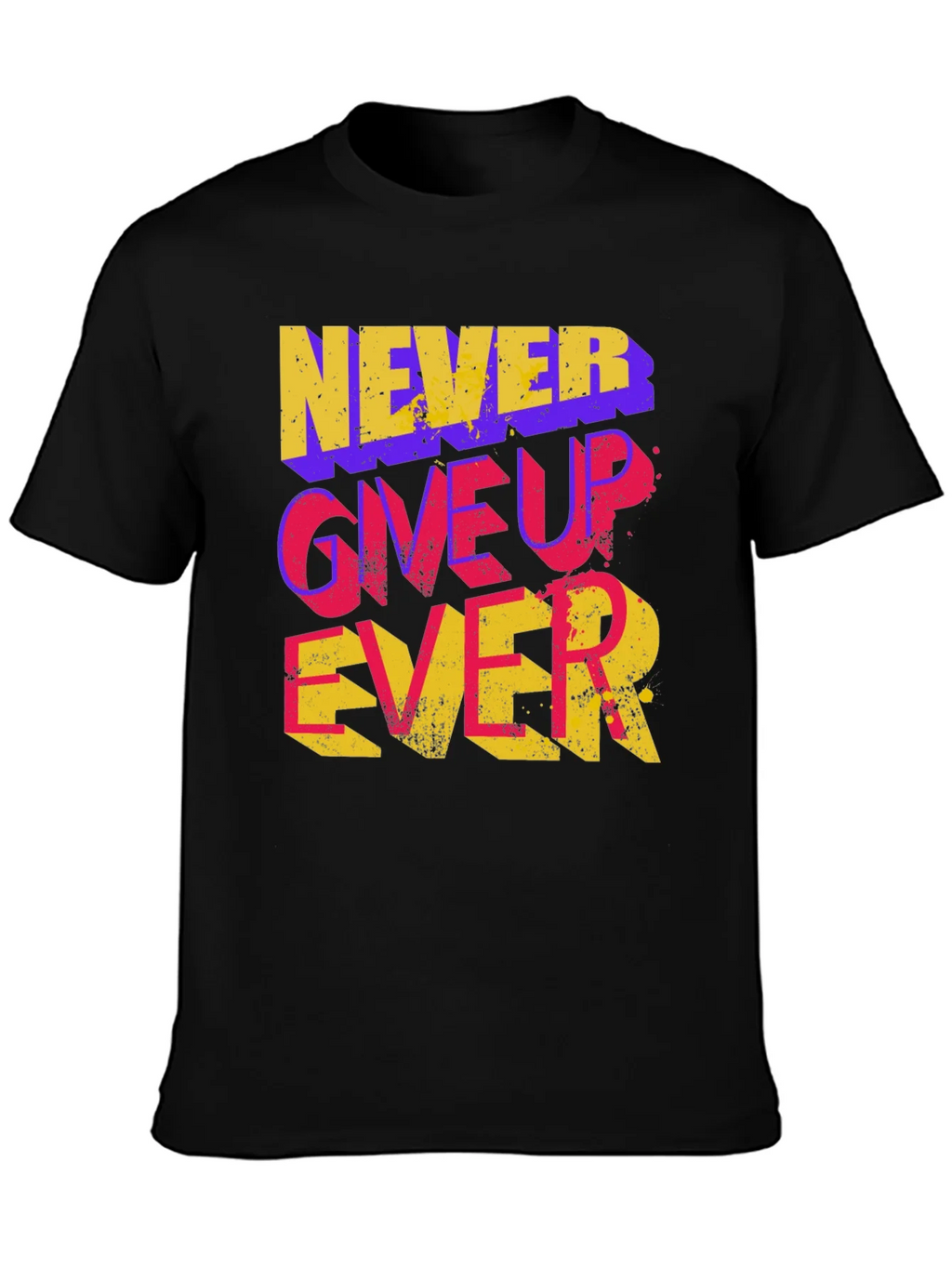 Never Give Up Ever Graphic Tee product image 3