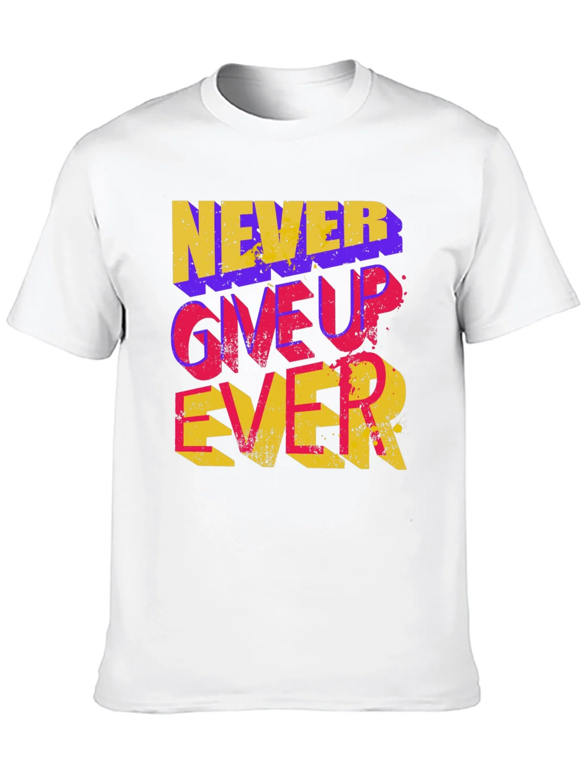 Never Give Up Ever Graphic Tee product image 9