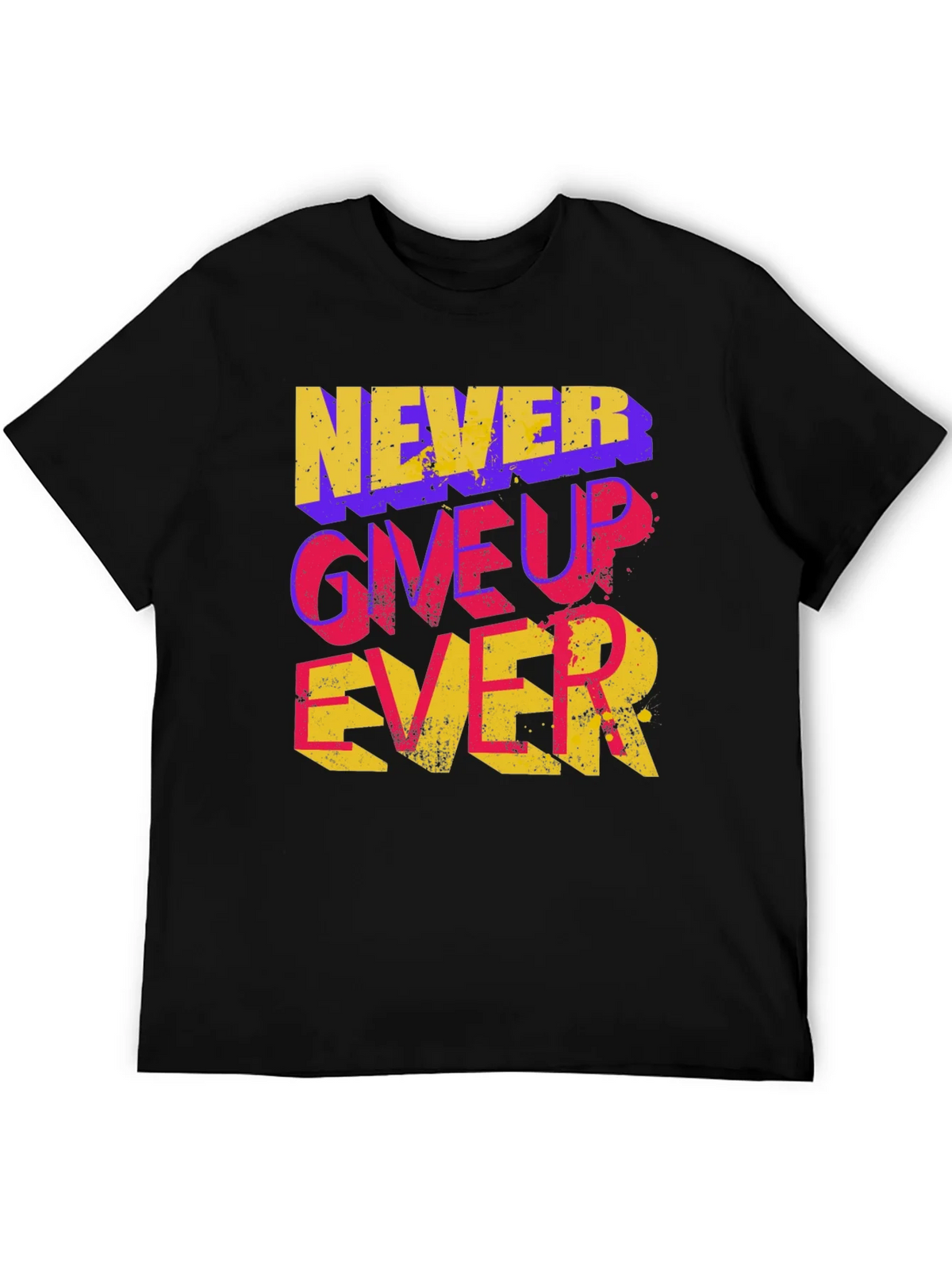 Never Give Up Ever Graphic Tee product image 5