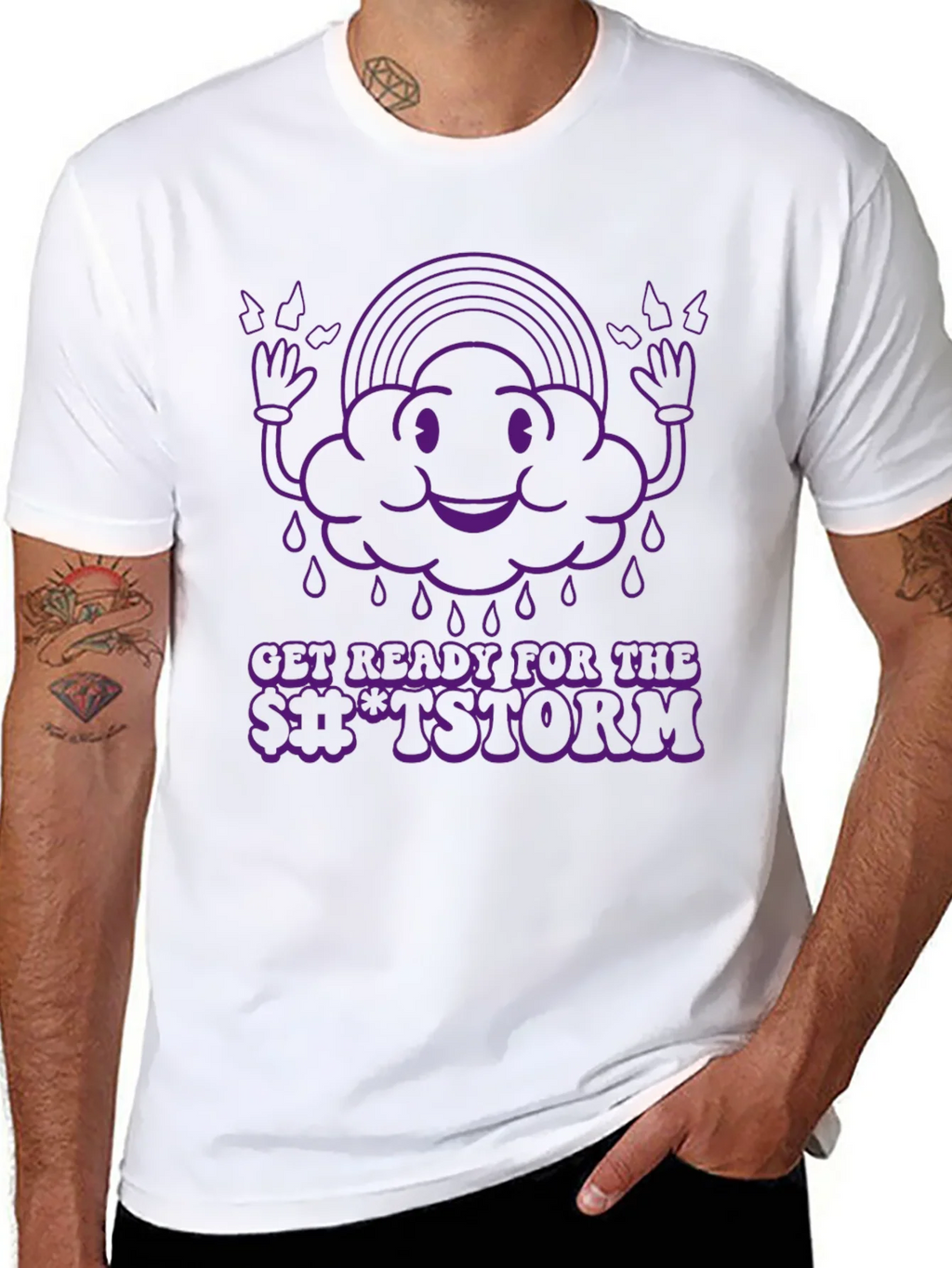 Funny Storm T-Shirt - Get Ready! product image 7