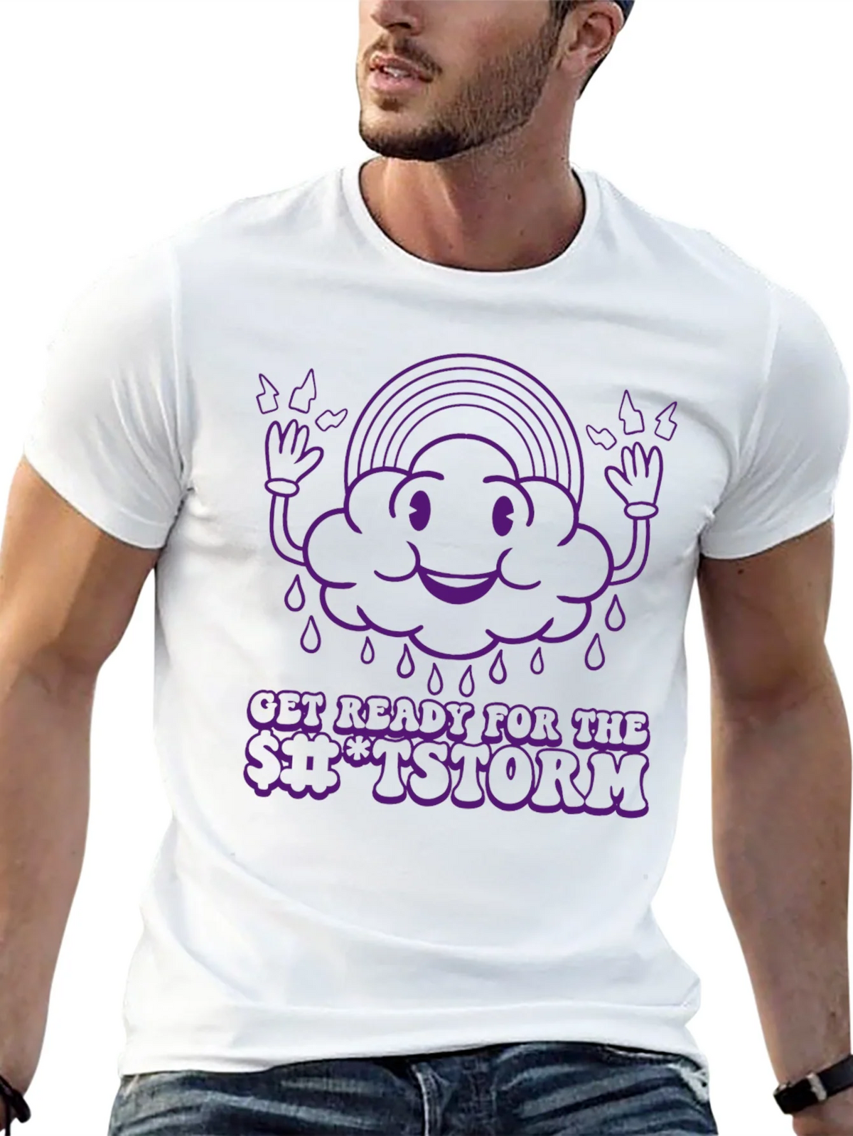 Funny Storm T-Shirt - Get Ready! product image 12