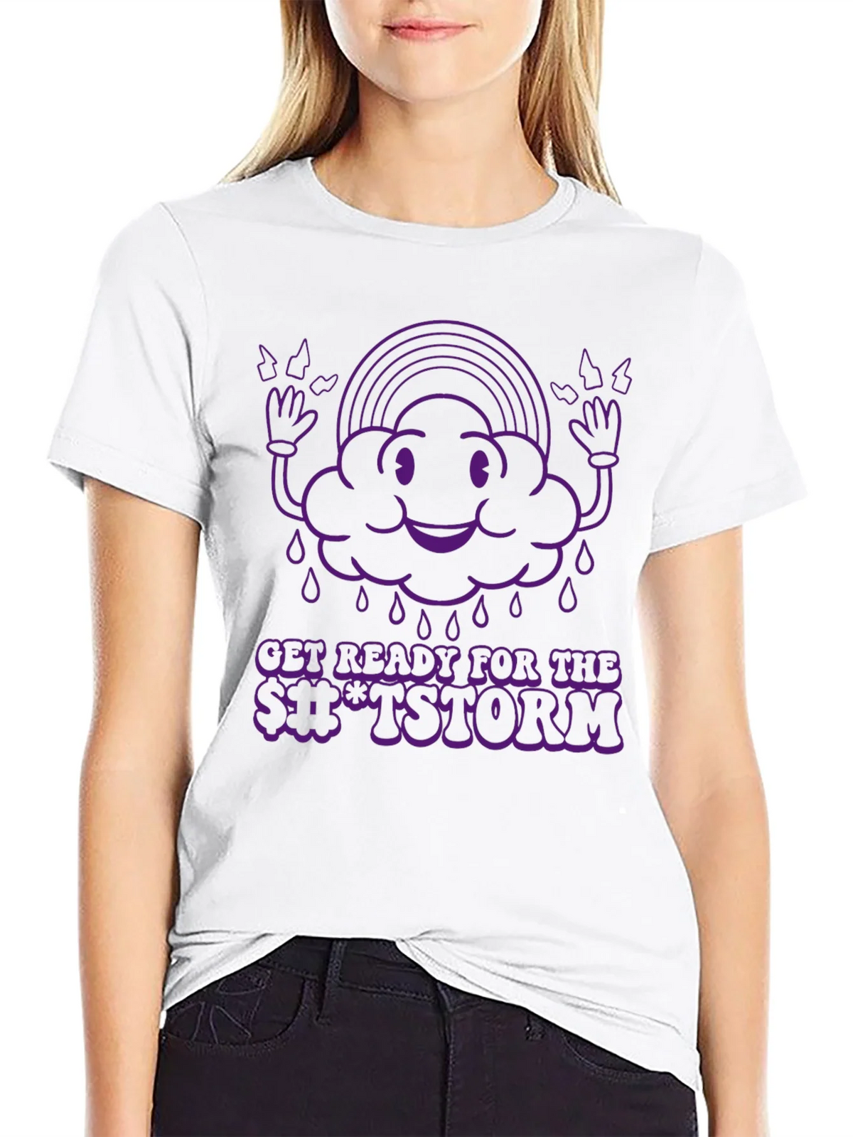 Funny Storm T-Shirt - Get Ready! product image 8