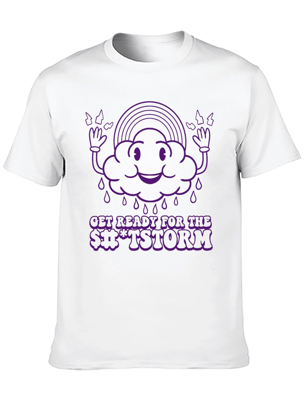 Funny Storm T-Shirt - Get Ready! product image 9