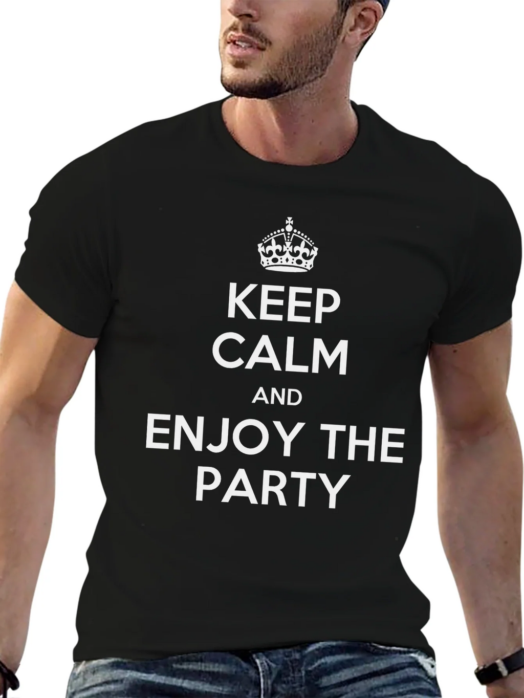 Keep Calm and Enjoy the Party T-Shirt product image 6