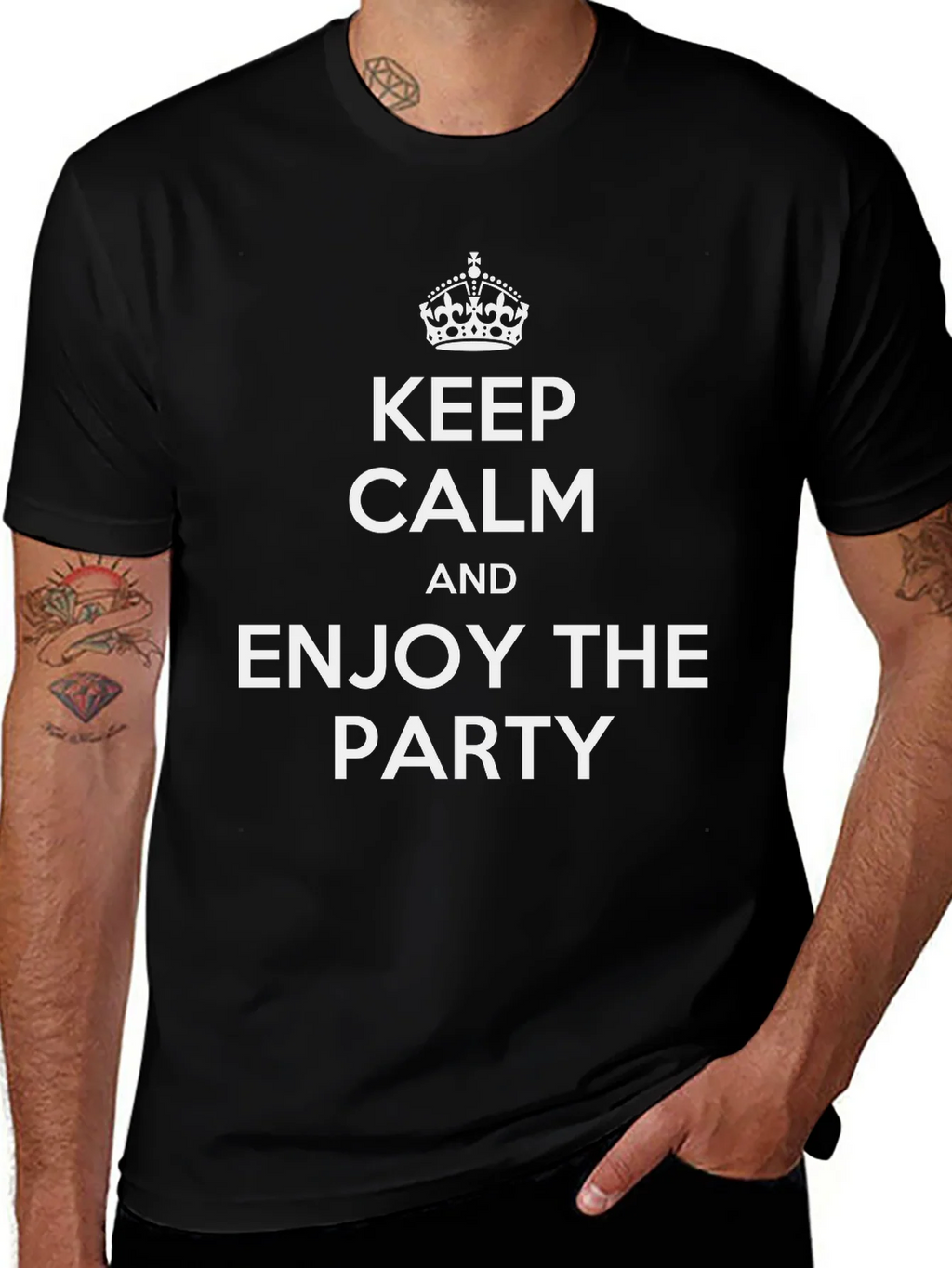 Keep Calm and Enjoy the Party T-Shirt product image 1