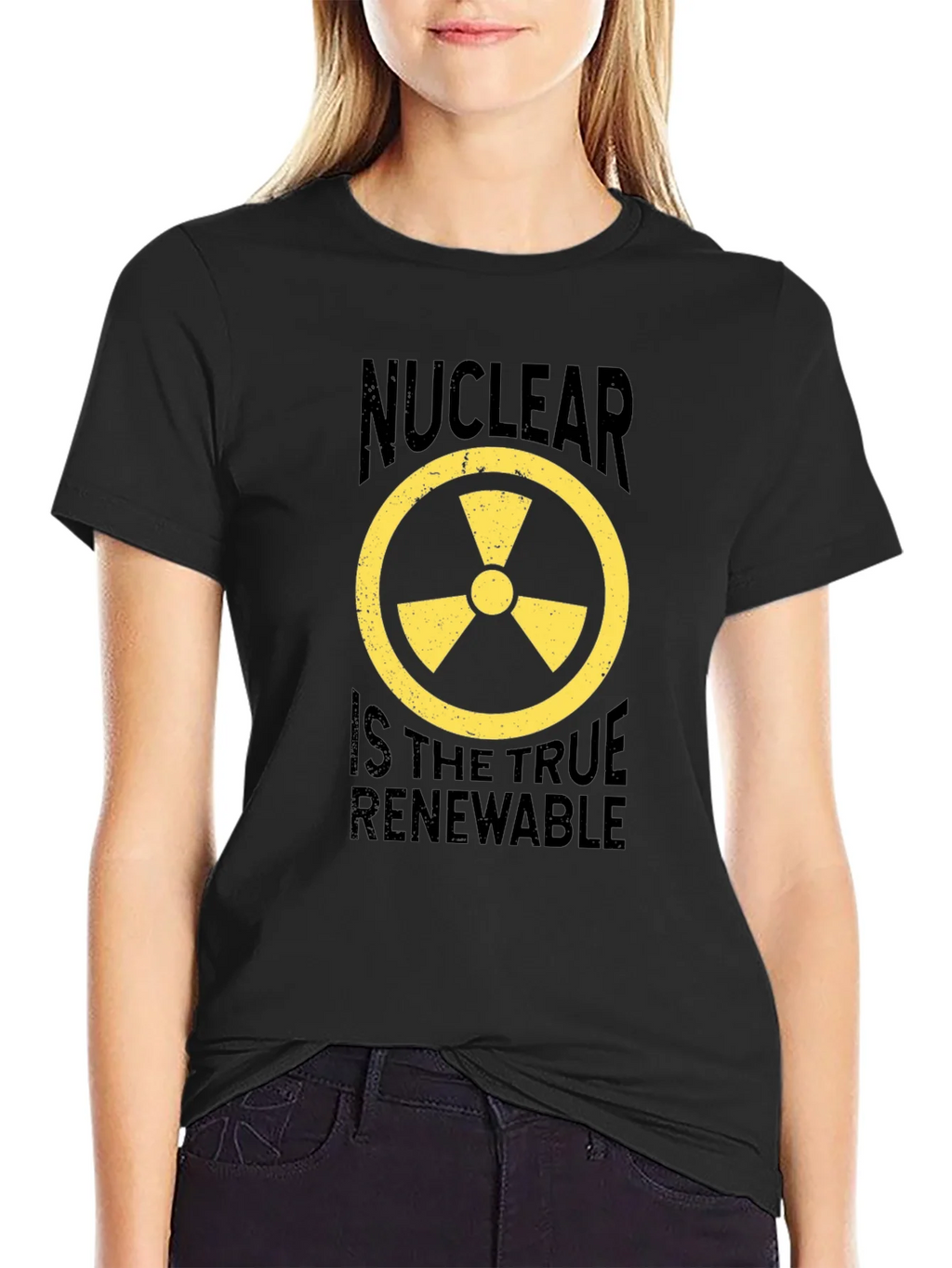 Nuclear is the True Renewable Graphic T-Shirt product image 2