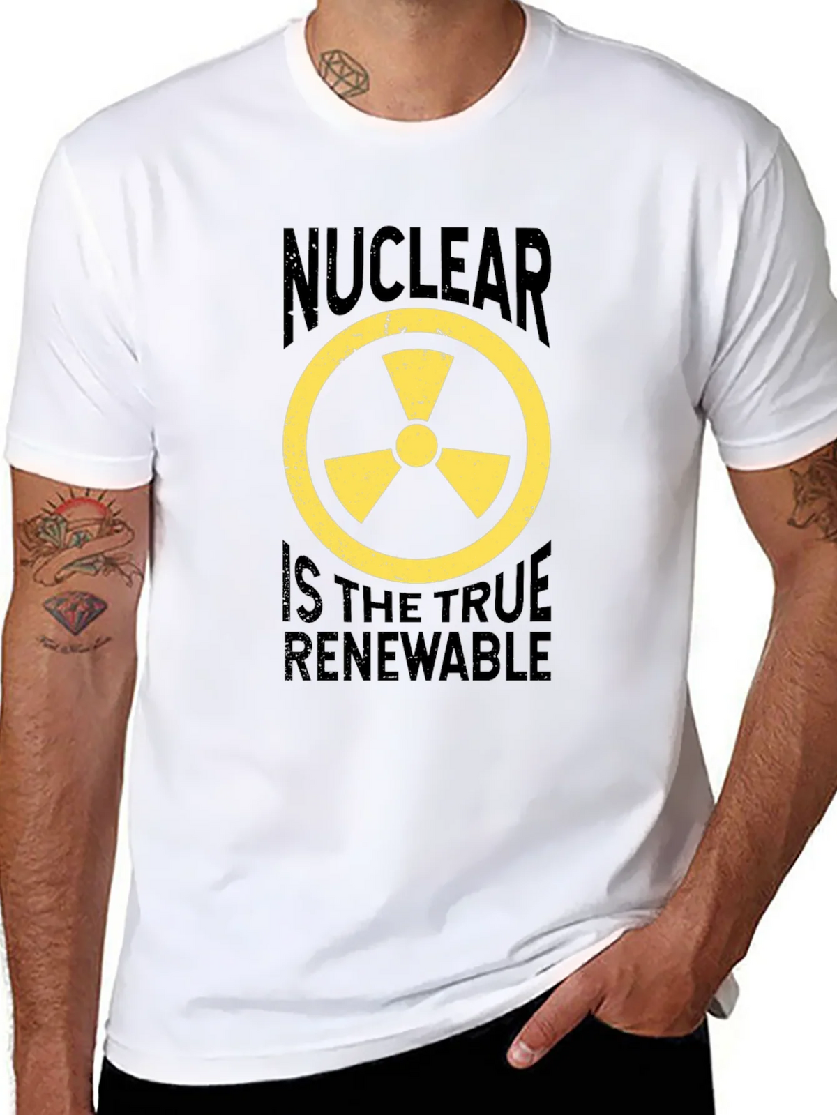 Nuclear is the True Renewable Graphic T-Shirt product image 7