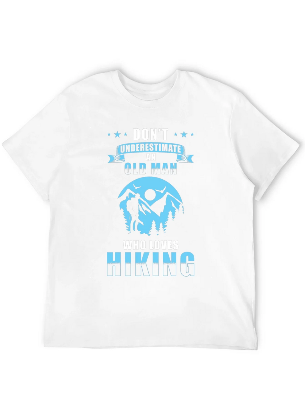 Old Man Hiking T-Shirt product image 11