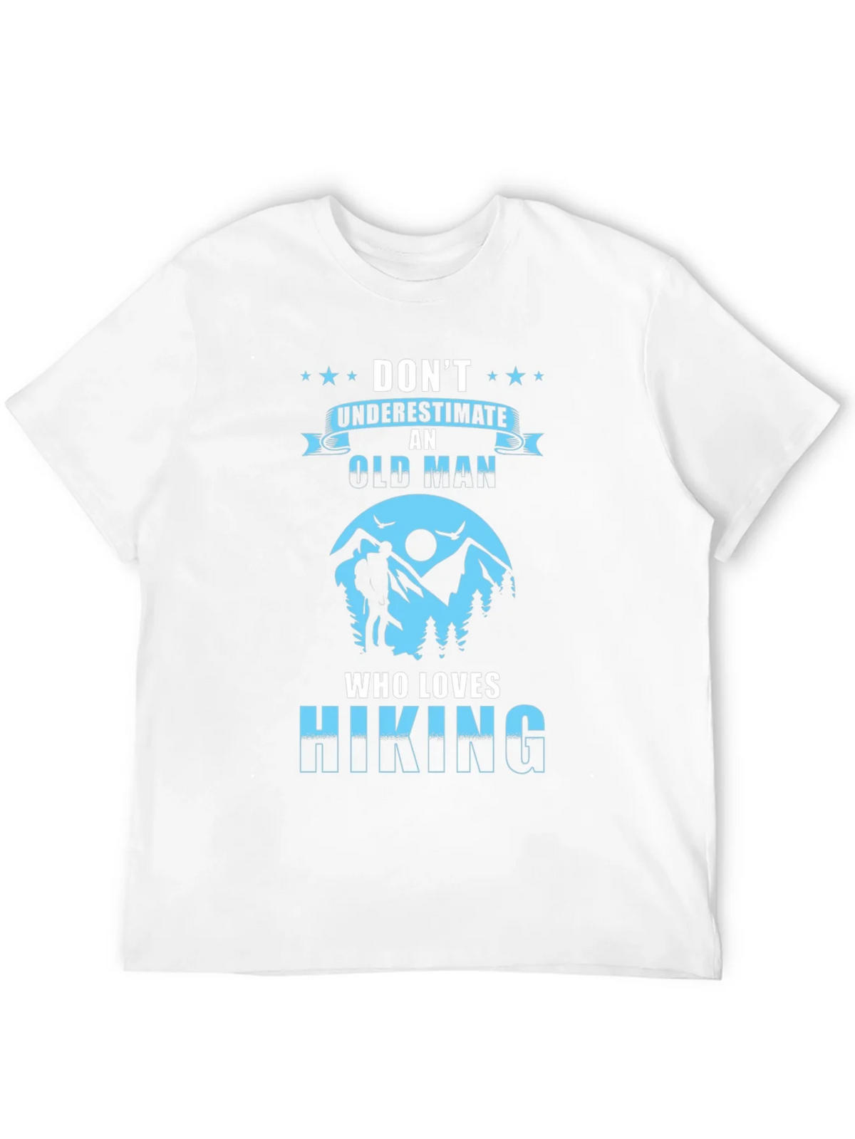 Old Man Hiking T-Shirt product image 11