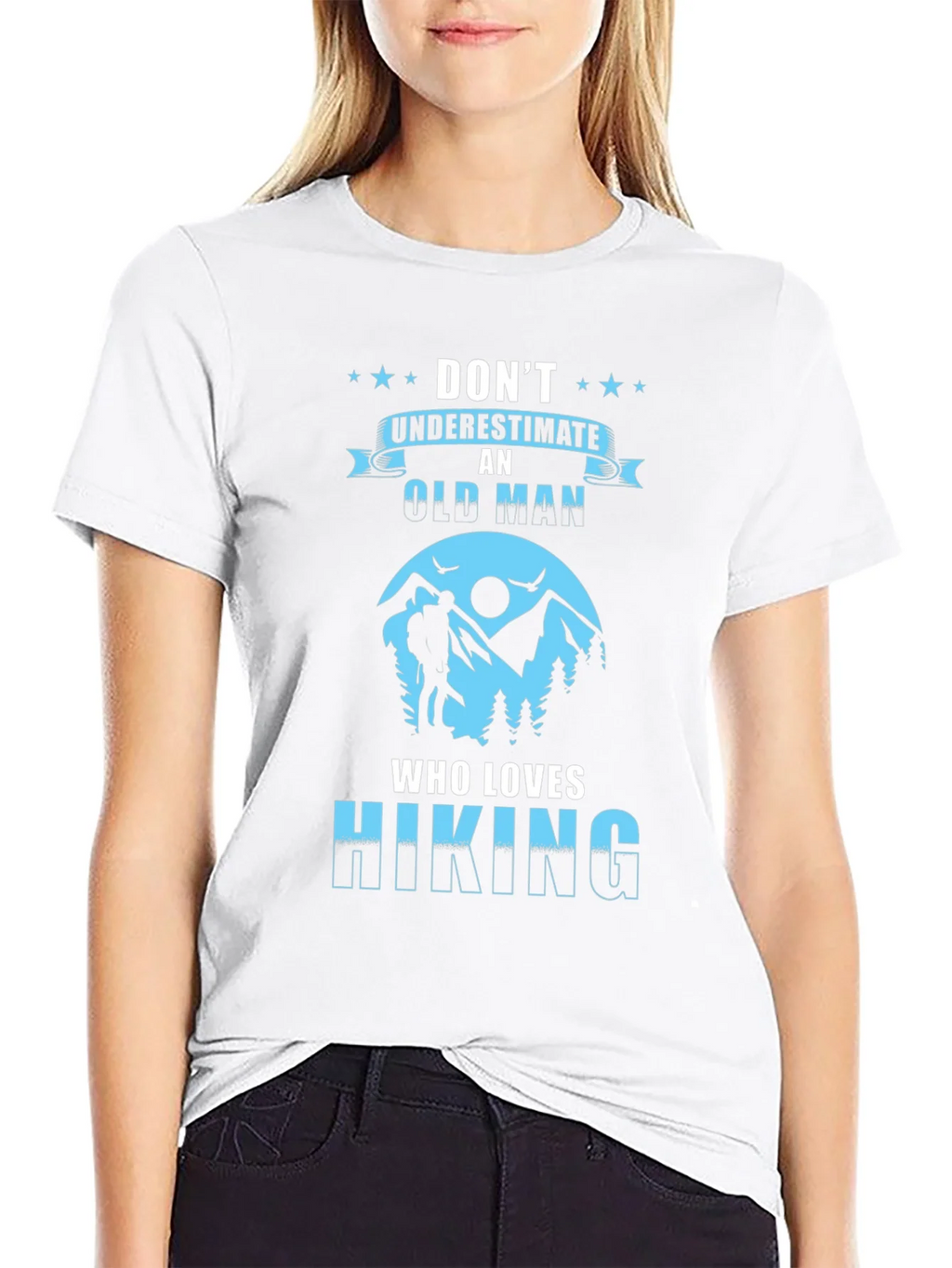 Old Man Hiking T-Shirt product image 8