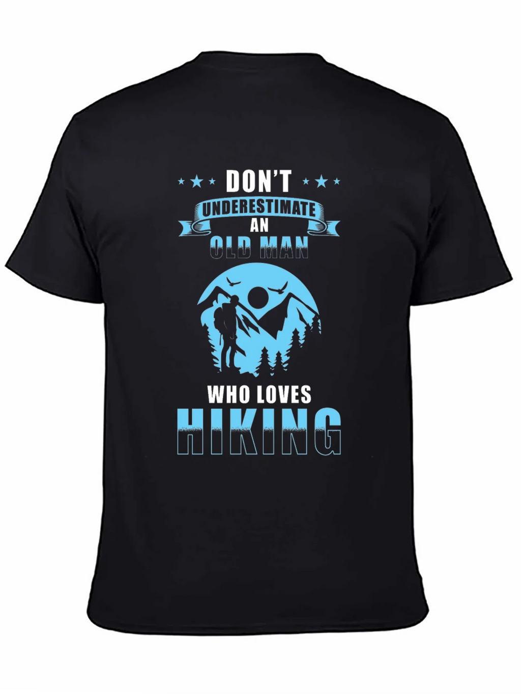 Old Man Hiking T-Shirt product image 4