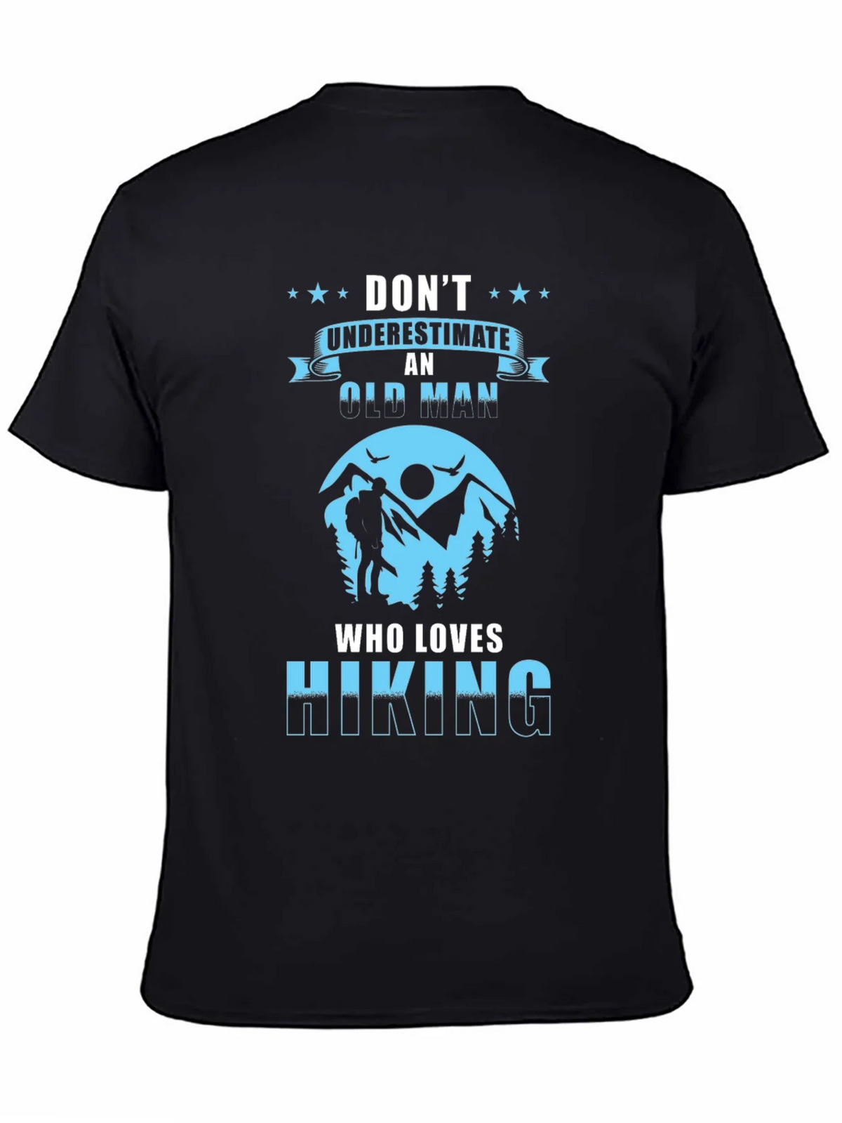 Old Man Hiking T-Shirt product image 4
