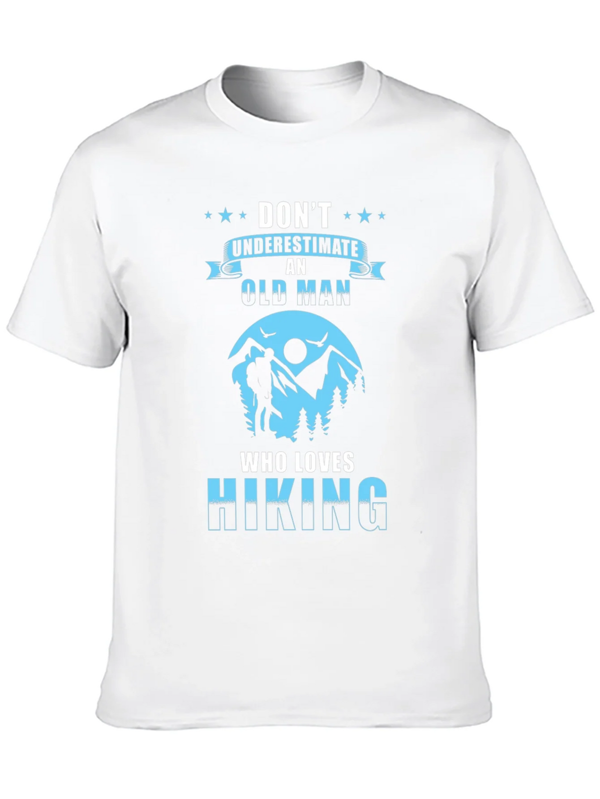 Old Man Hiking T-Shirt product image 9
