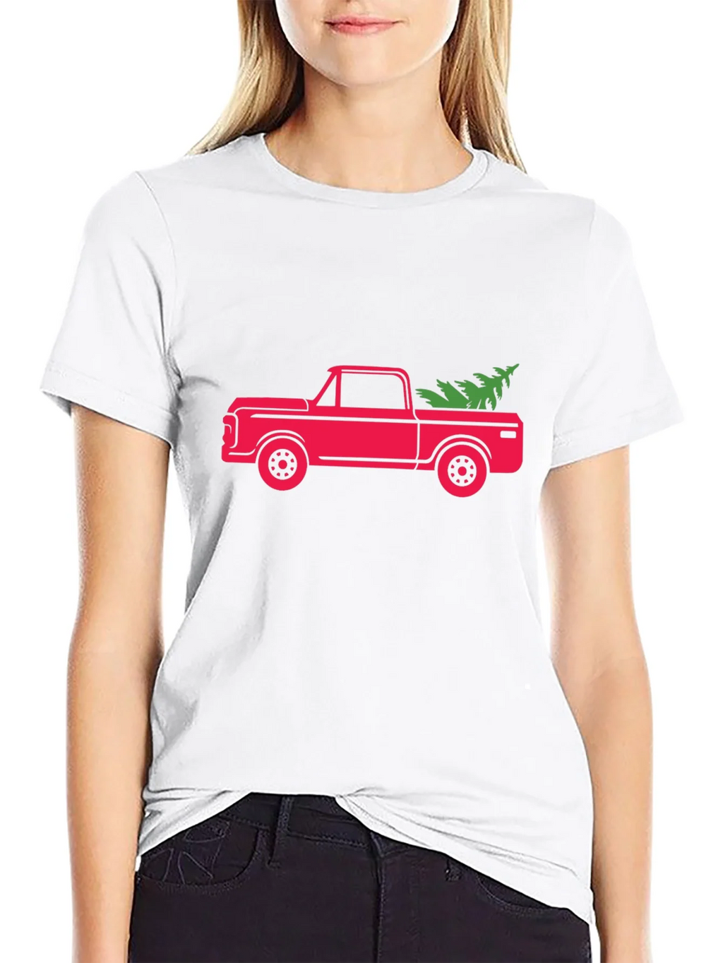 Christmas Tree Truck Graphic Tee product image 8