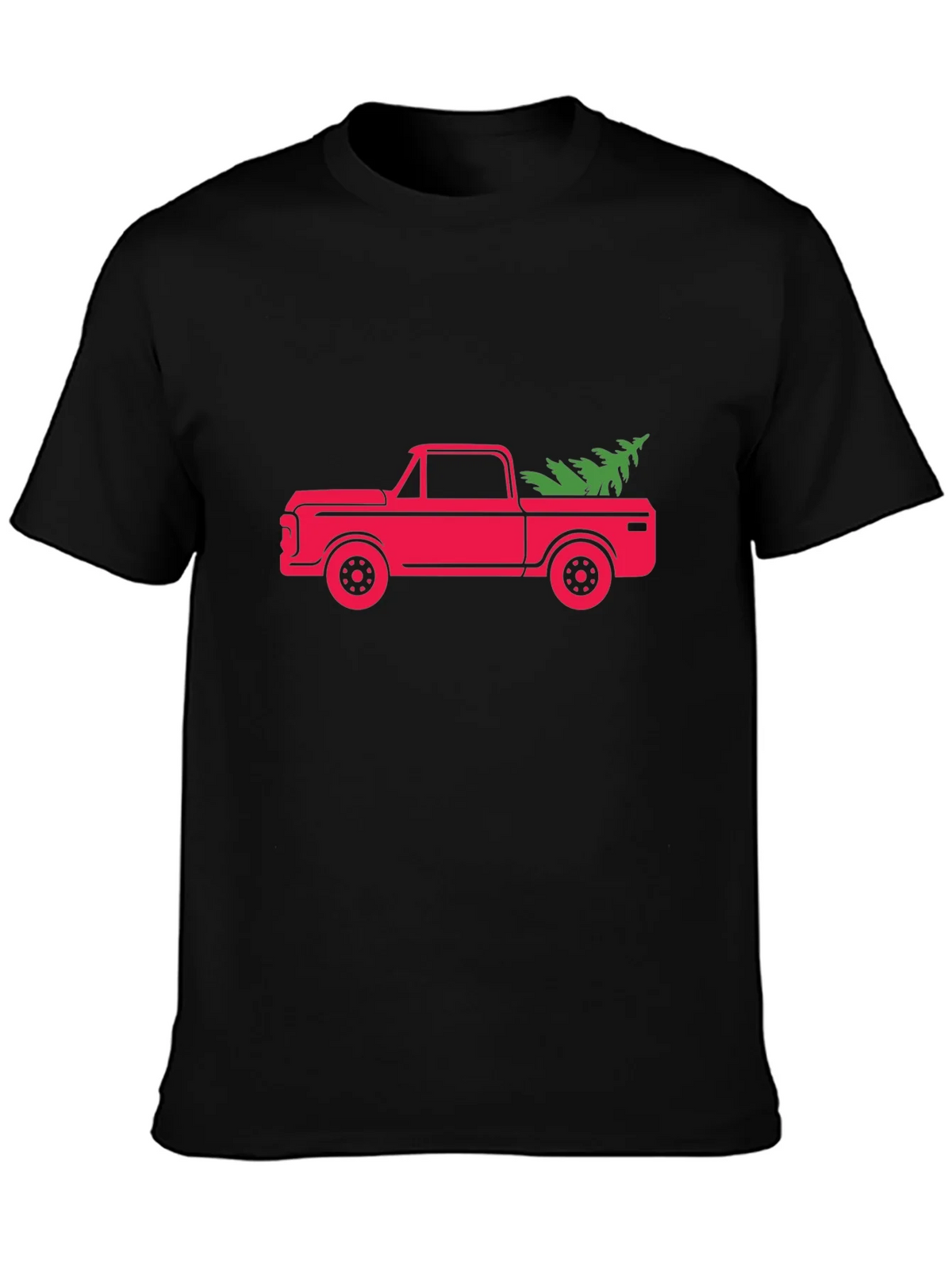 Christmas Tree Truck Graphic Tee product image 3