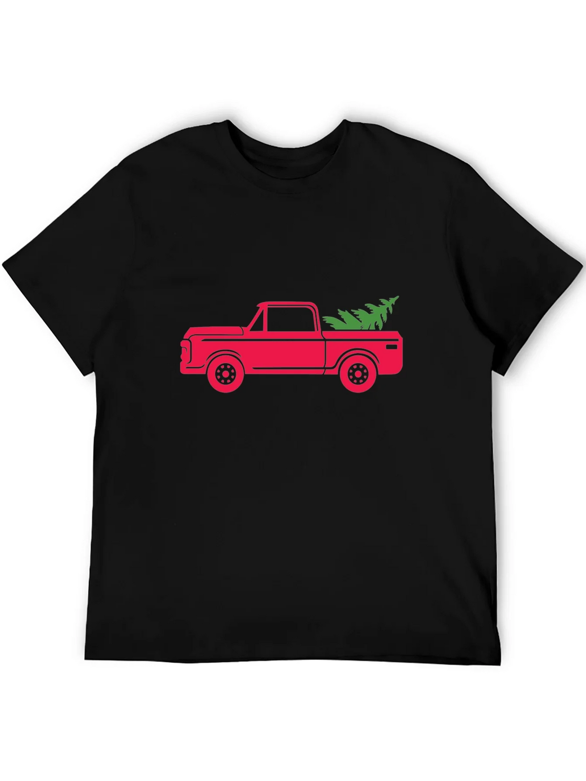 Christmas Tree Truck Graphic Tee product image 5
