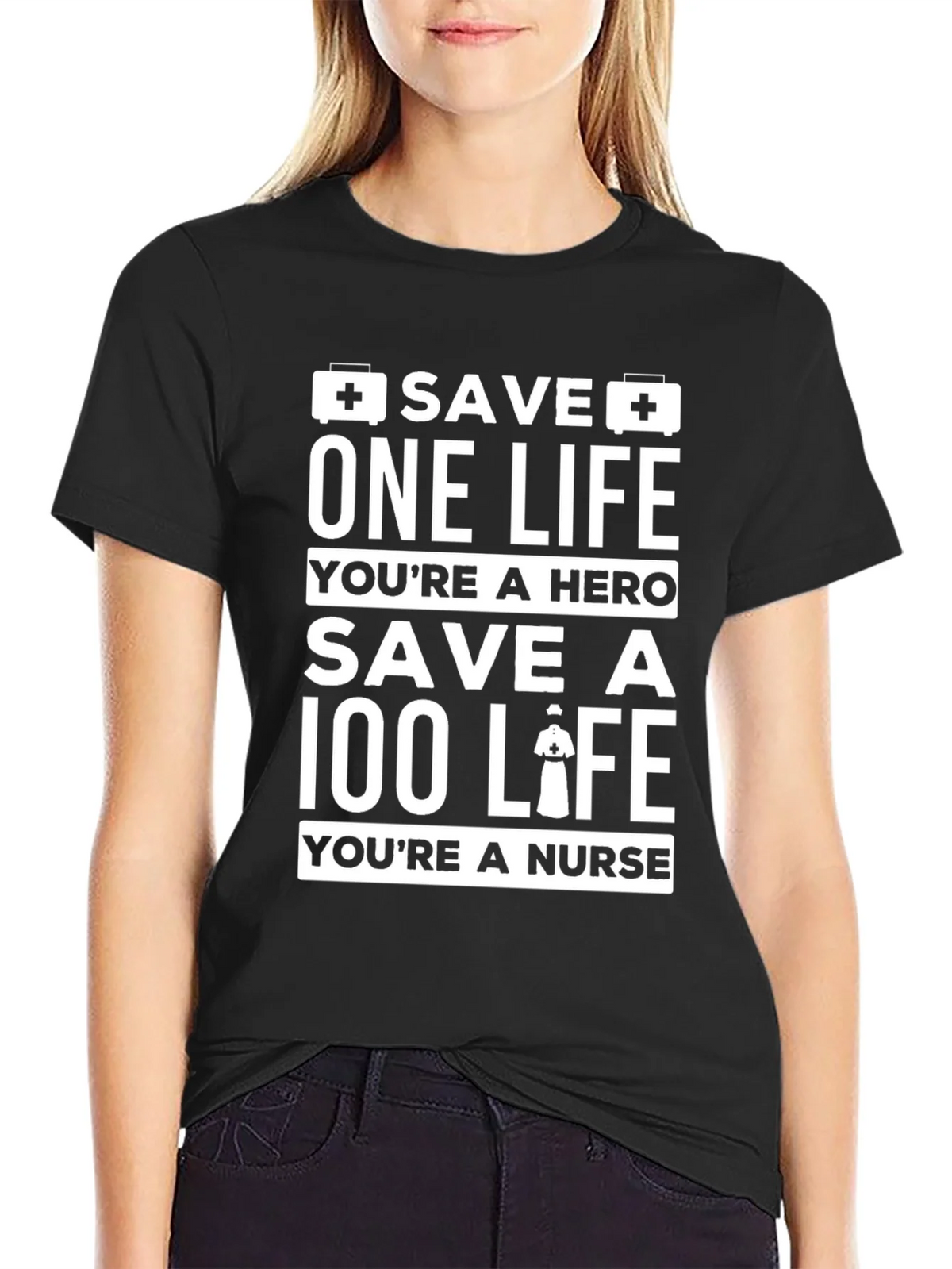 Nurse Hero T-Shirt - Save Lives product image 2