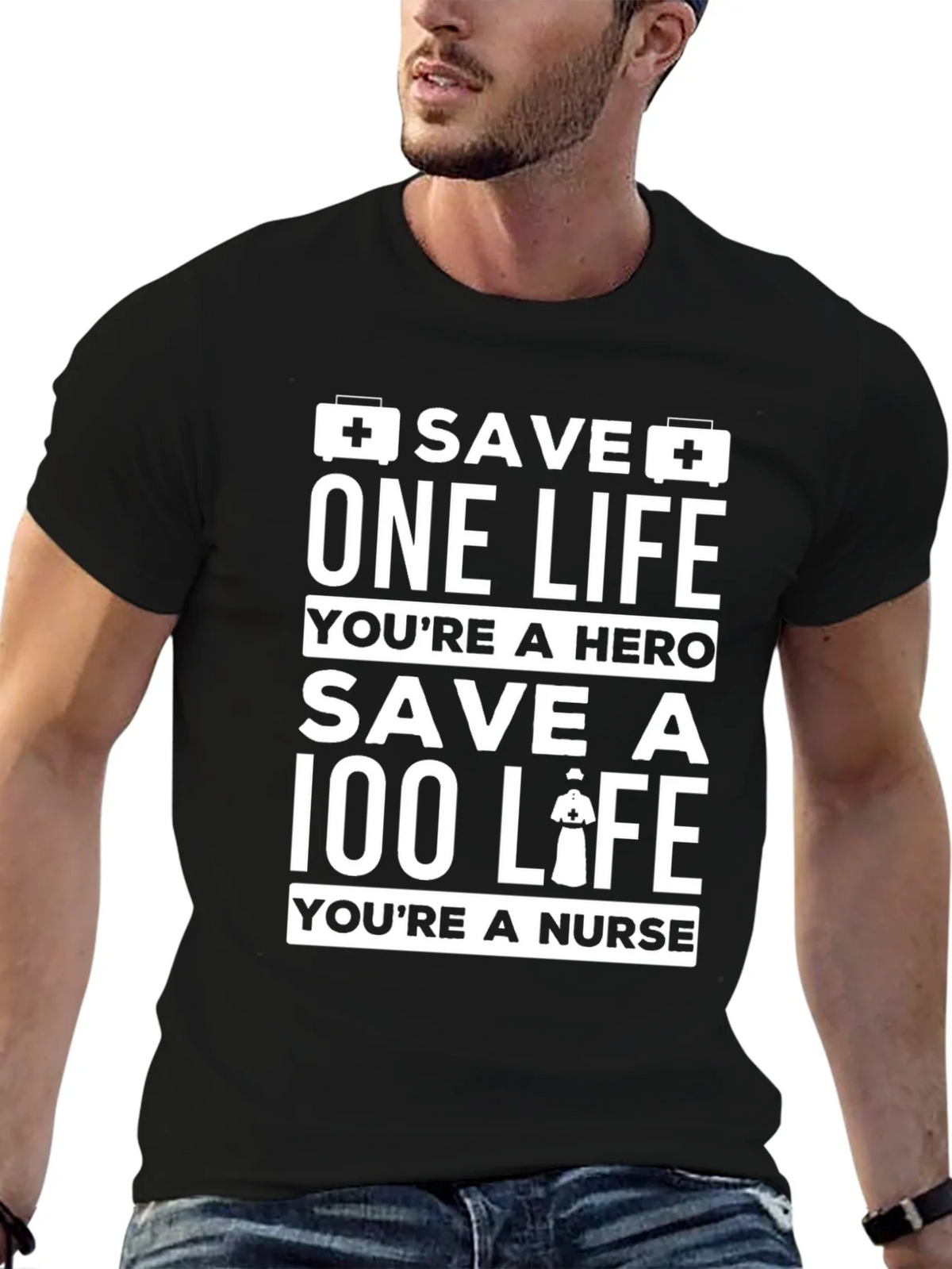 Nurse Hero T-Shirt - Save Lives product image 6