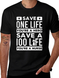 Nurse Hero T-Shirt - Save Lives product image 1