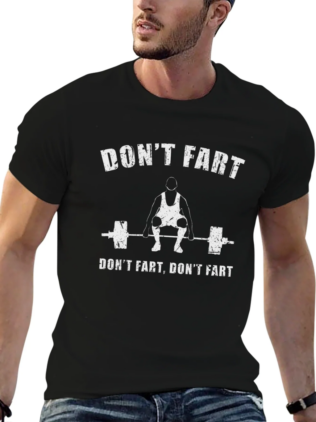 Funny Dont Fart Gym T-Shirt product image 6