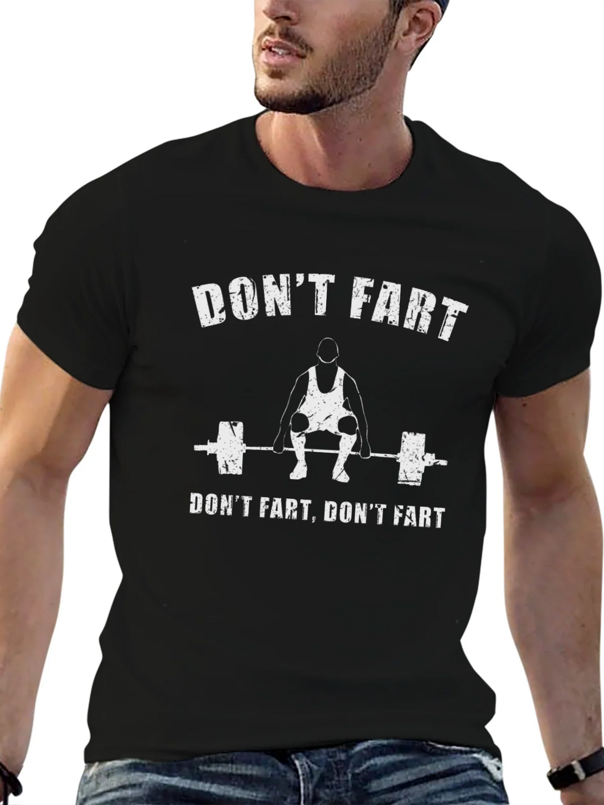 Funny Dont Fart Gym T-Shirt product image 6
