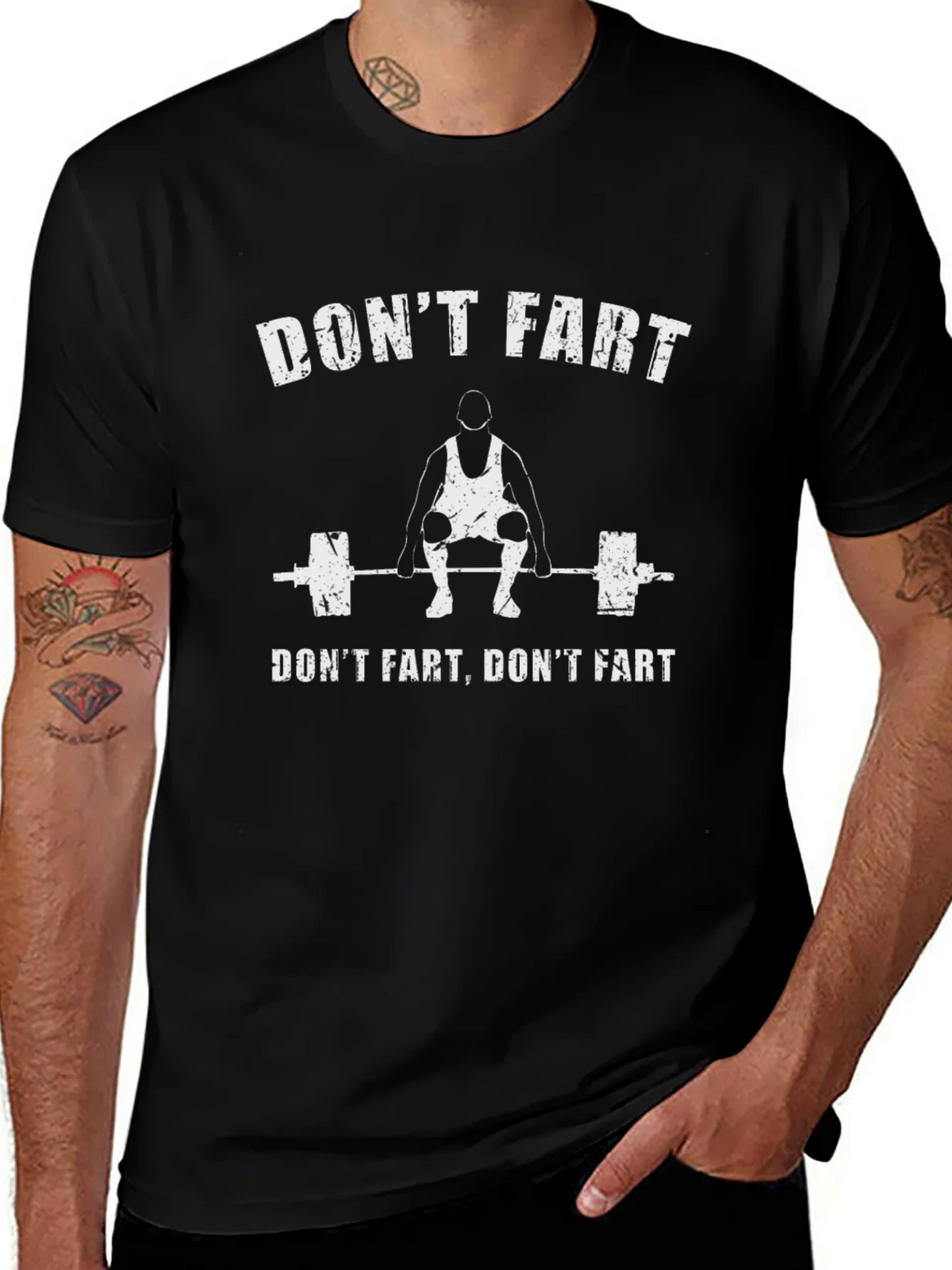 Funny Dont Fart Gym T-Shirt product image 1