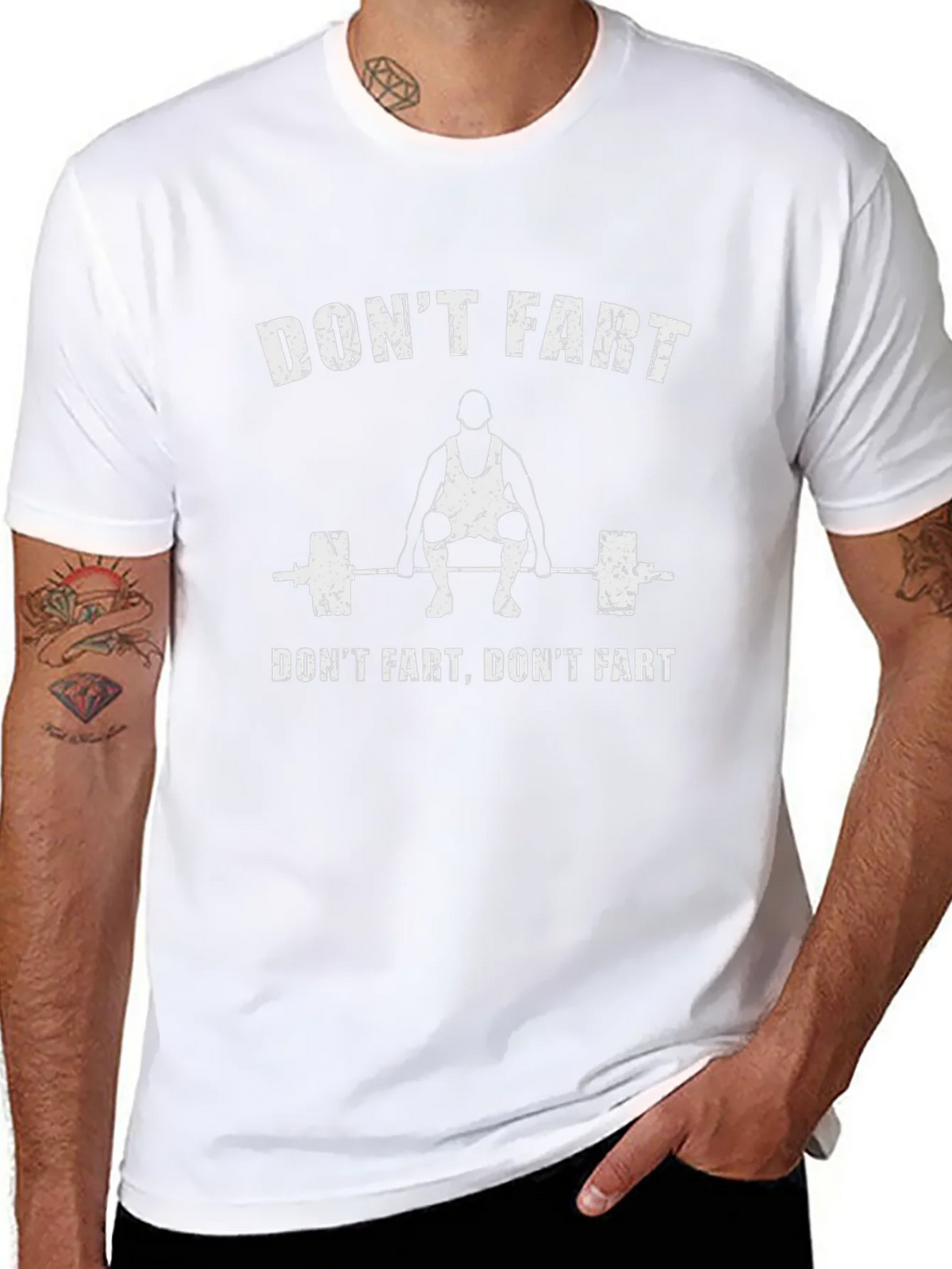 Funny Dont Fart Gym T-Shirt product image 7