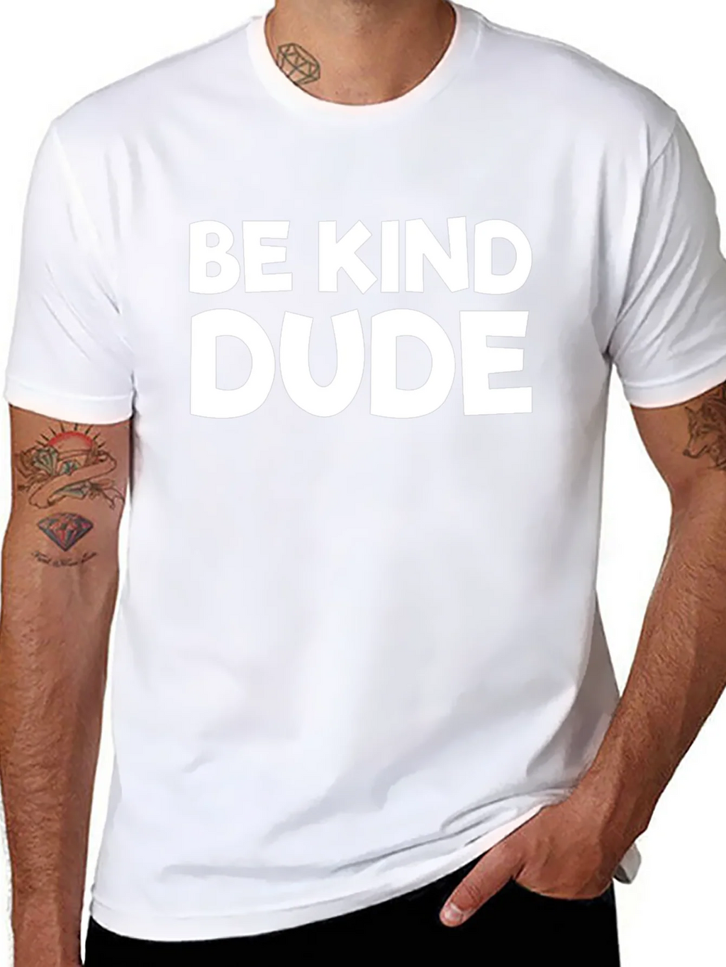 Be Kind Dude Graphic Tee - Soft Cotton product image 7