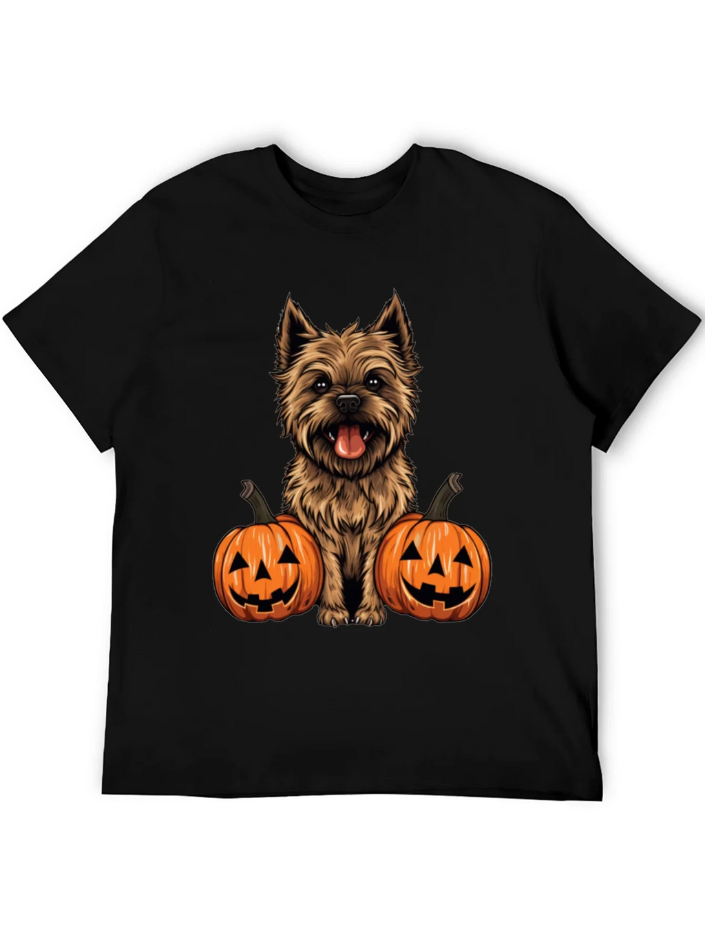 Dog & Pumpkin Halloween T-Shirt product image 3