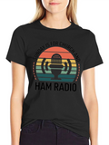 Sunday Church & Ham Radio T-Shirt product image 1
