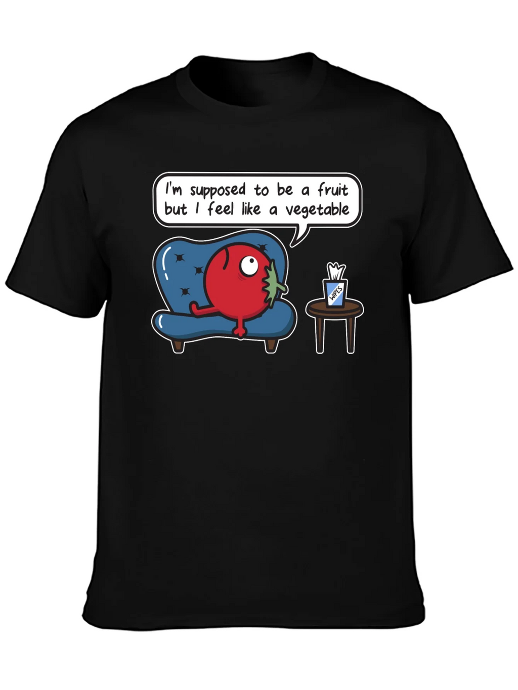 Funny Tomato T-Shirt - Fruit or Vegetable? product image 3