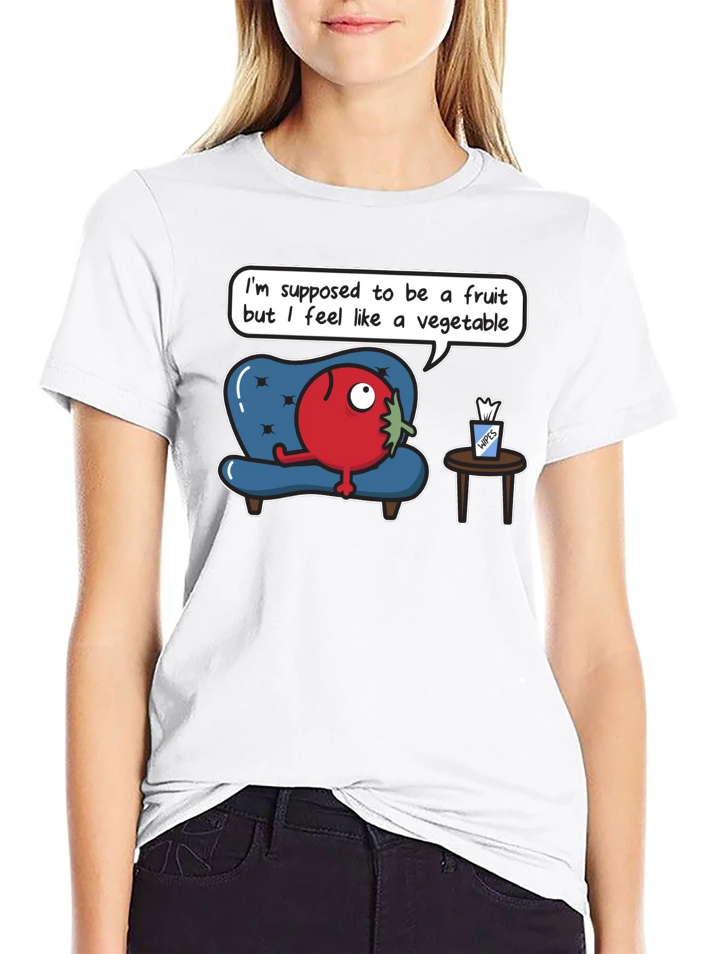 Funny Tomato T-Shirt - Fruit or Vegetable? product image 7