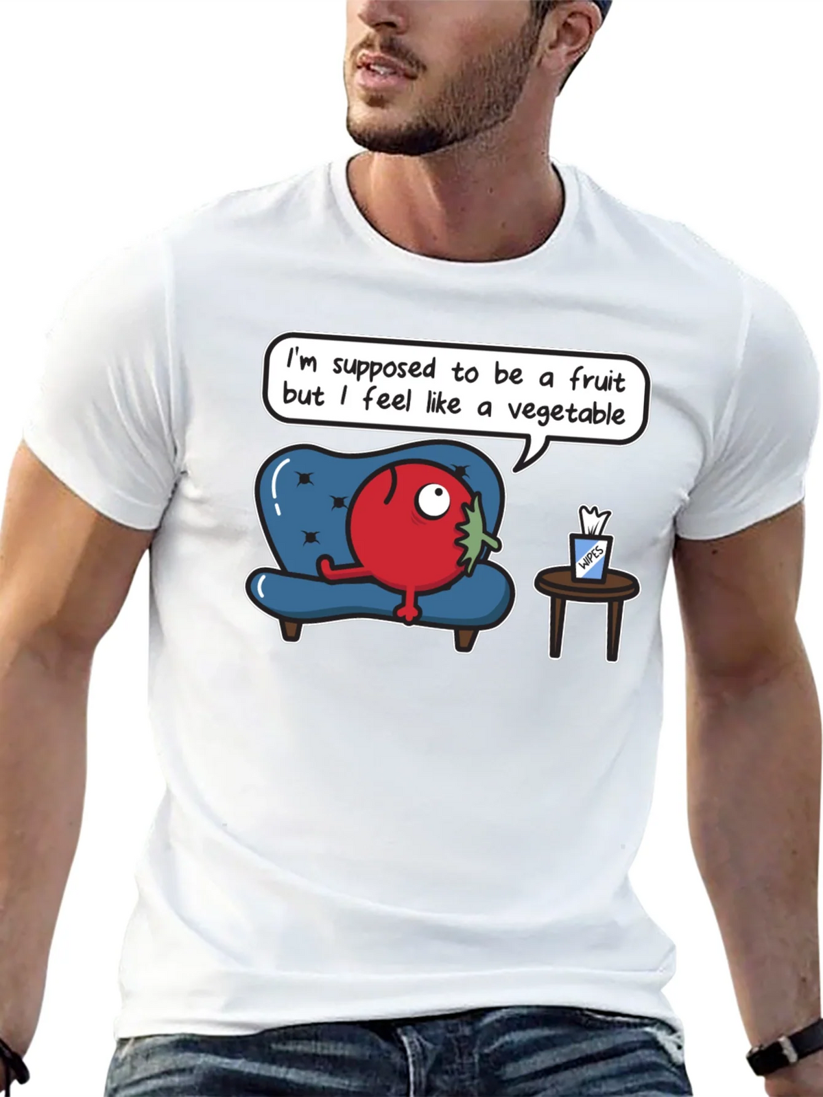 Funny Tomato T-Shirt - Fruit or Vegetable? product image 11