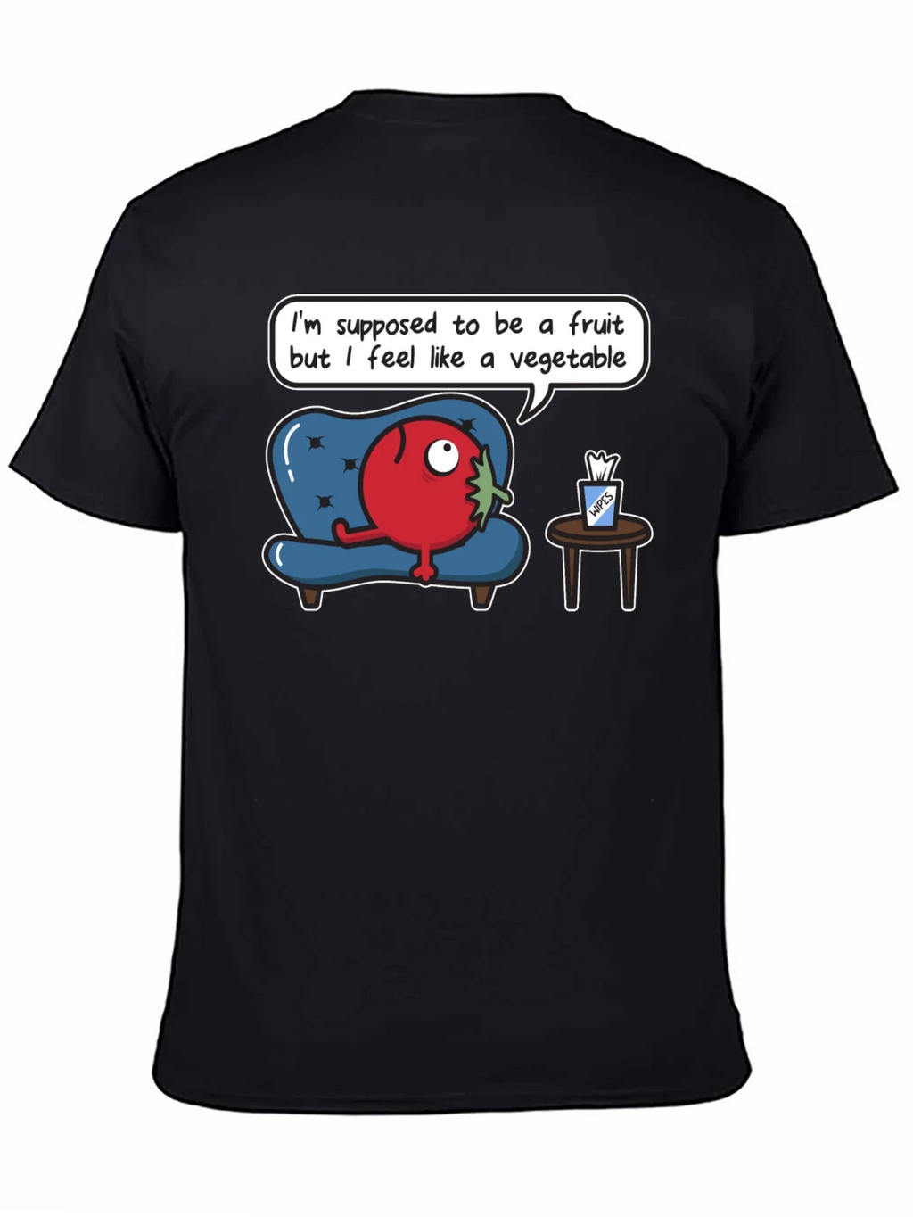 Funny Tomato T-Shirt - Fruit or Vegetable? product image 4