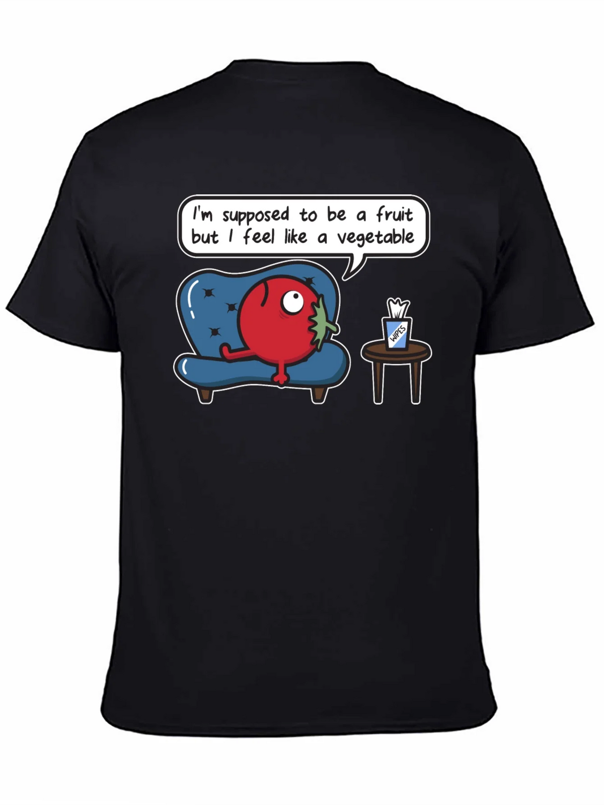 Funny Tomato T-Shirt - Fruit or Vegetable? product image 4