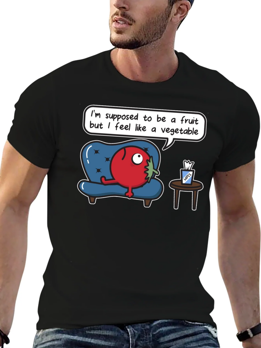 Funny Tomato T-Shirt - Fruit or Vegetable? product image 5