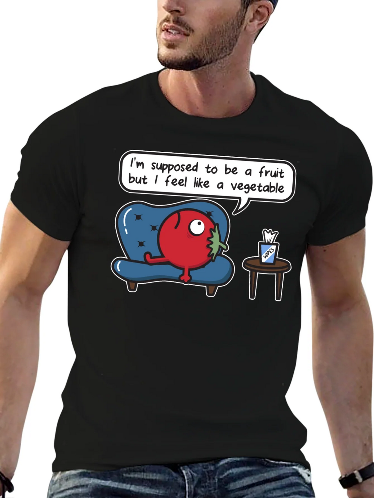 Funny Tomato T-Shirt - Fruit or Vegetable? product image 5