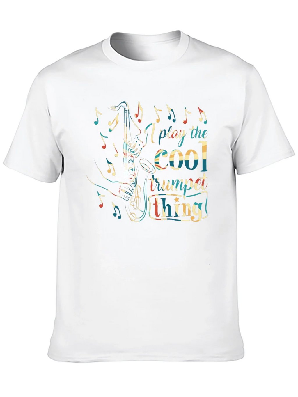 Cool Trumpet Thing Graphic Tee product image 8