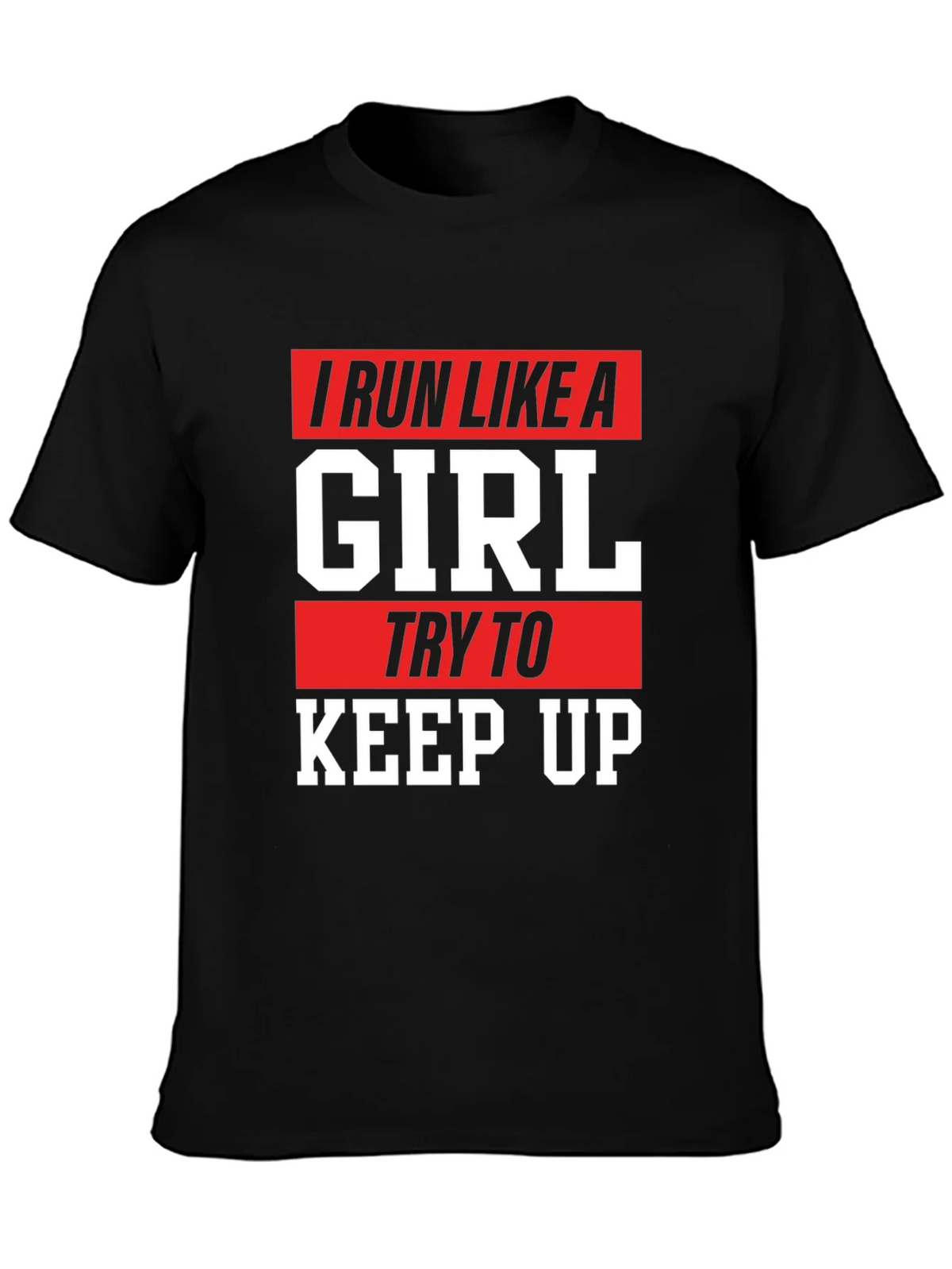 I Run Like a Girl Graphic T-Shirt product image 3