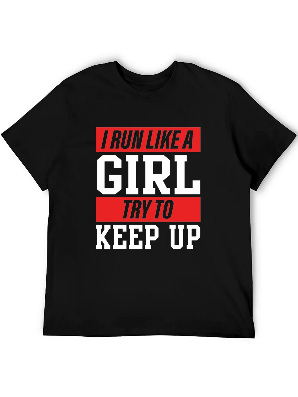 I Run Like a Girl Graphic T-Shirt product image 5