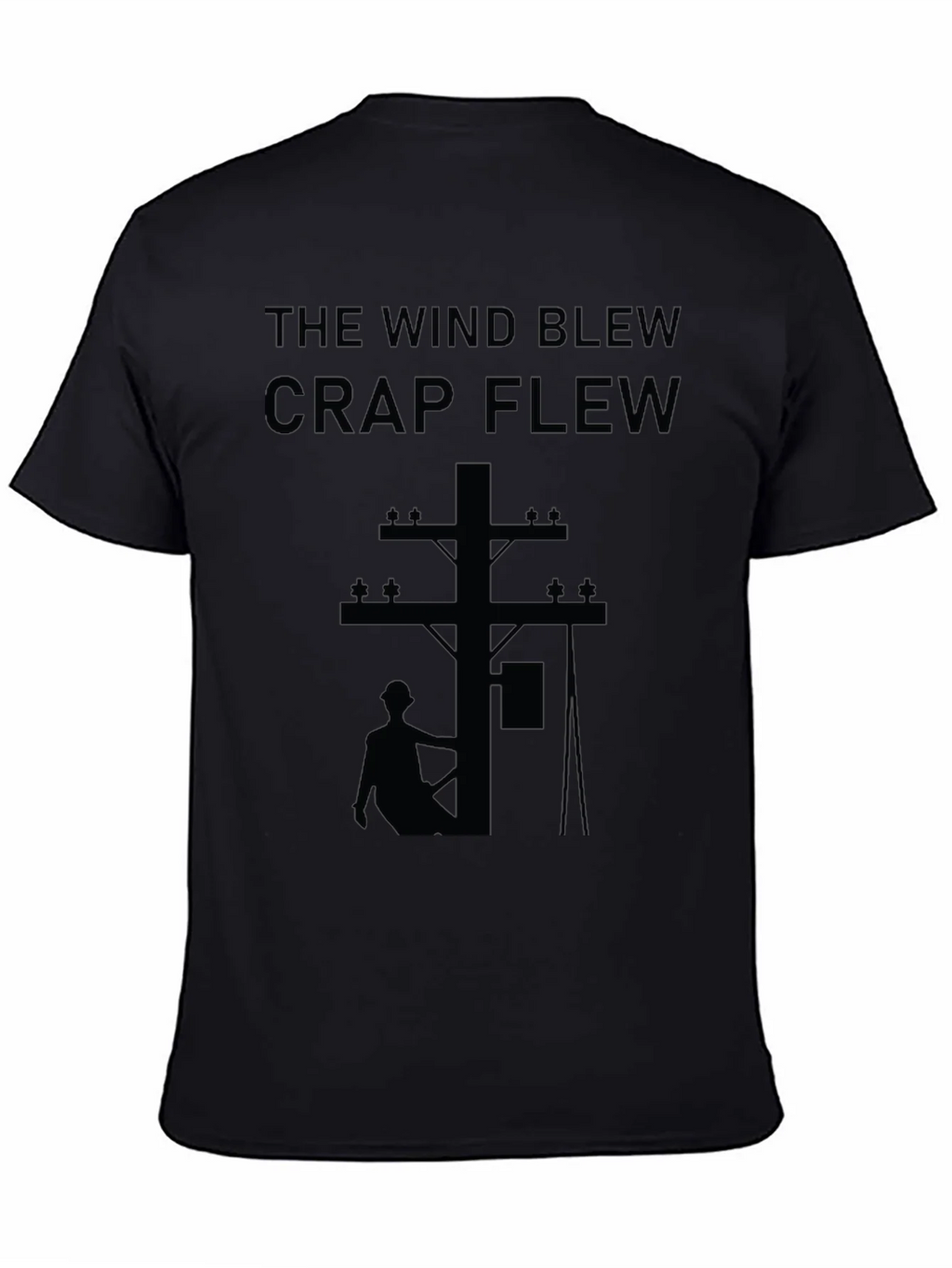 The Wind Blew Crap Flew T-Shirt product image 3