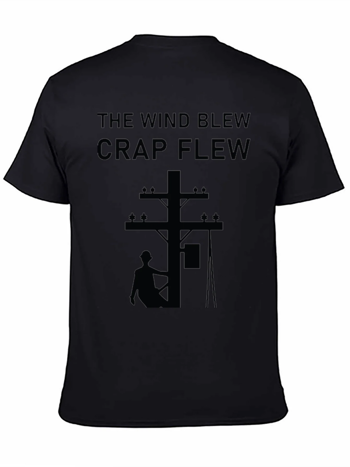 The Wind Blew Crap Flew T-Shirt product image 3