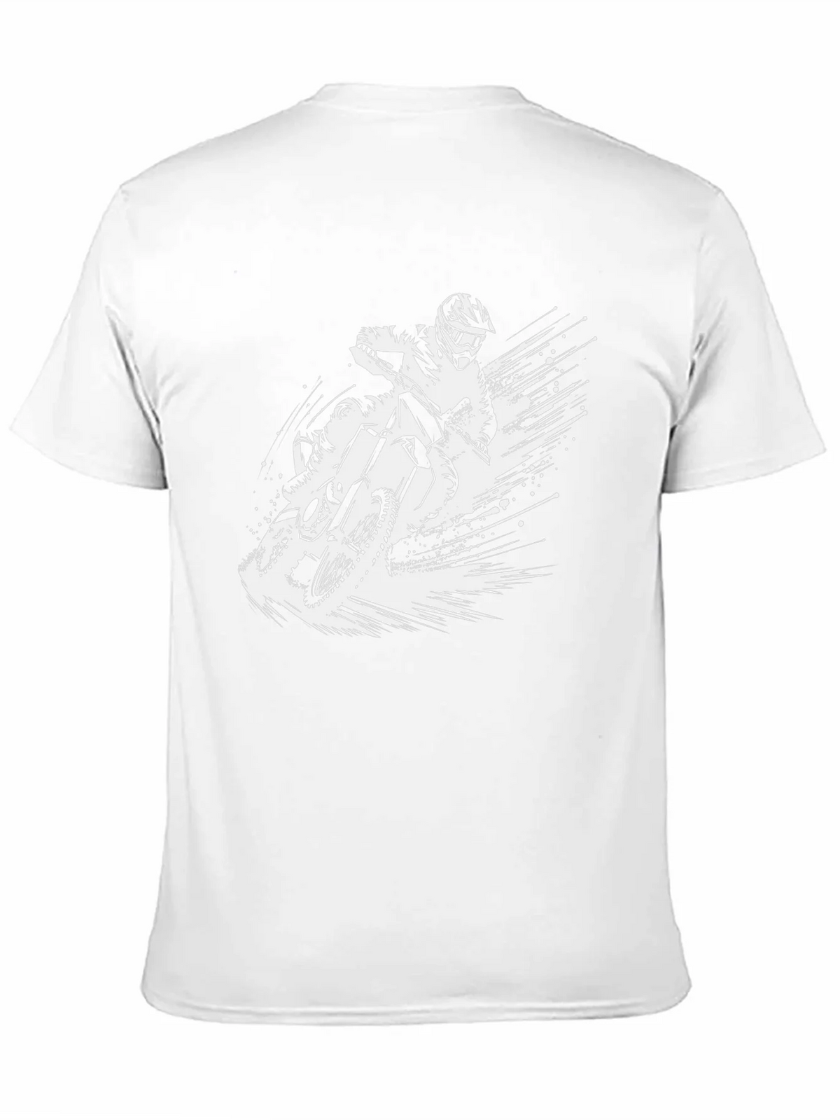 Motocross Rider Graphic Tee - Black product image 10
