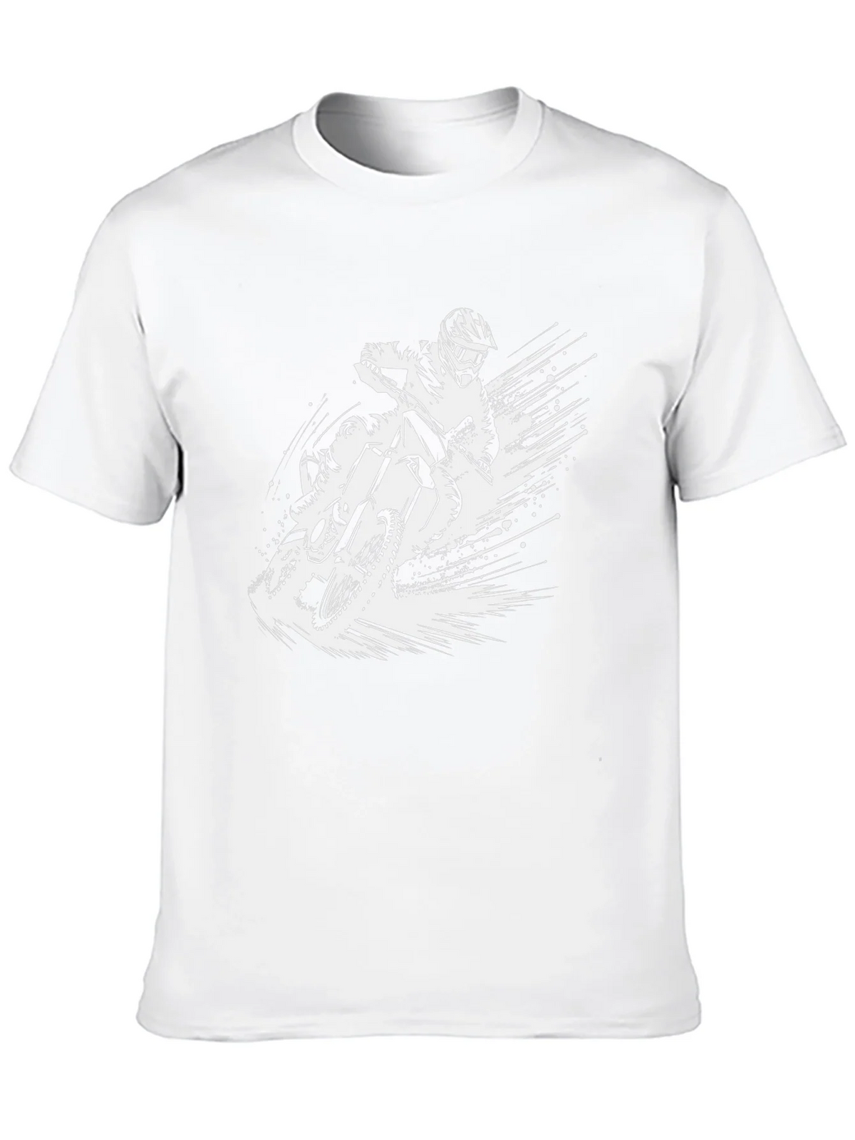 Motocross Rider Graphic Tee - Black product image 9